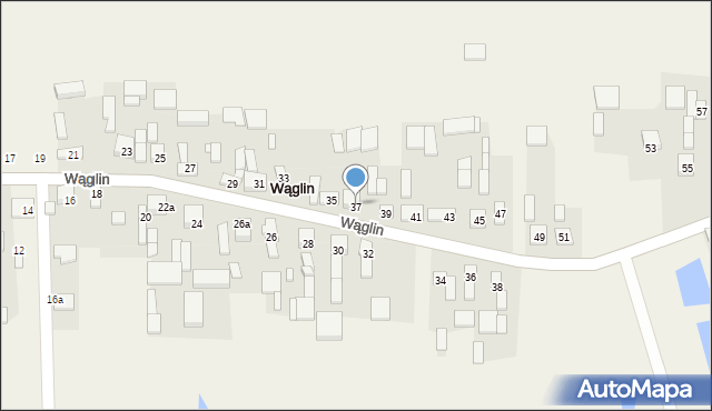Wąglin, Wąglin, 37, mapa Wąglin