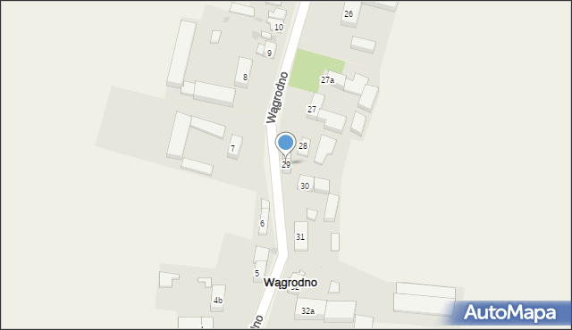 Wągrodno, Wągrodno, 29, mapa Wągrodno