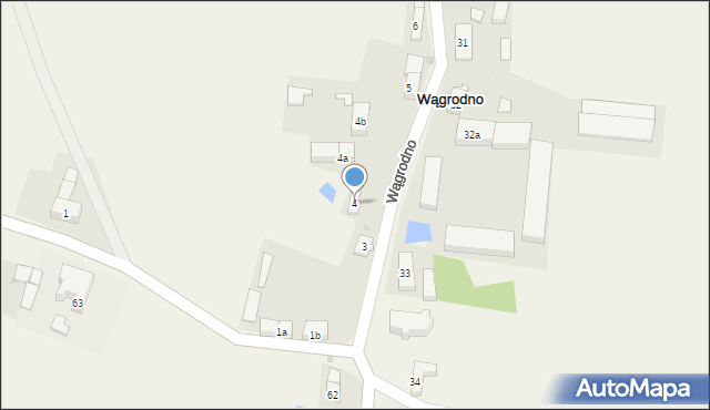 Wągrodno, Wągrodno, 4, mapa Wągrodno