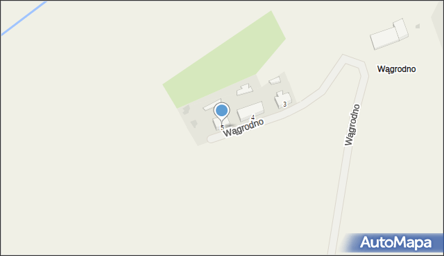 Wągrodno, Wągrodno, 5, mapa Wągrodno