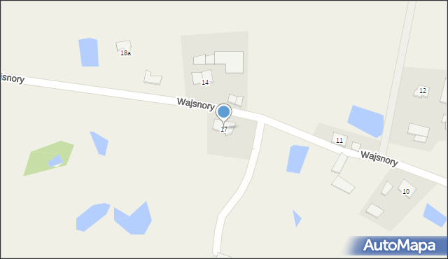 Wajsnory, Wajsnory, 17, mapa Wajsnory