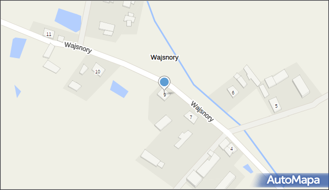 Wajsnory, Wajsnory, 9, mapa Wajsnory