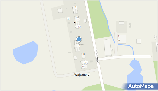 Wajsznory, Wajsznory, 6, mapa Wajsznory