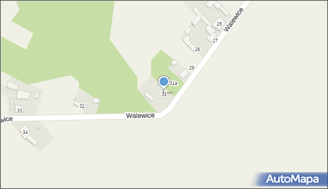 Walewice, Walewice, 31, mapa Walewice