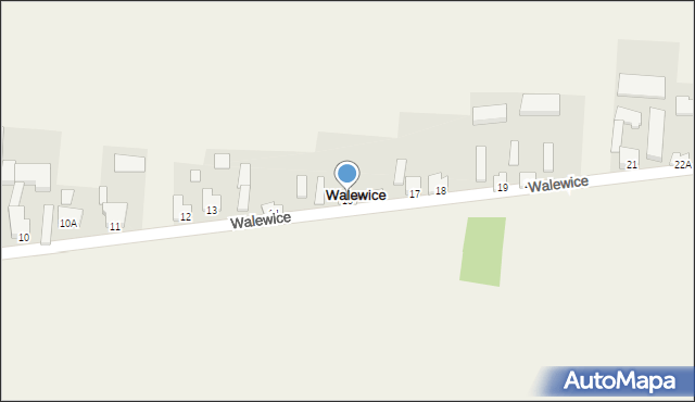 Walewice, Walewice, 15, mapa Walewice