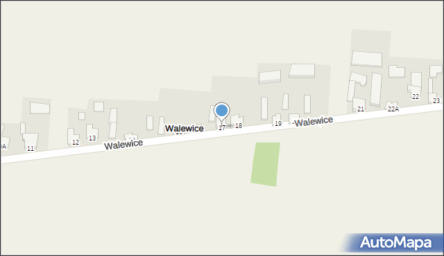 Walewice, Walewice, 17, mapa Walewice