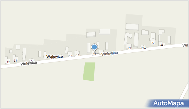 Walewice, Walewice, 19, mapa Walewice