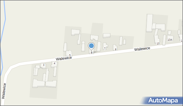 Walewice, Walewice, 6, mapa Walewice