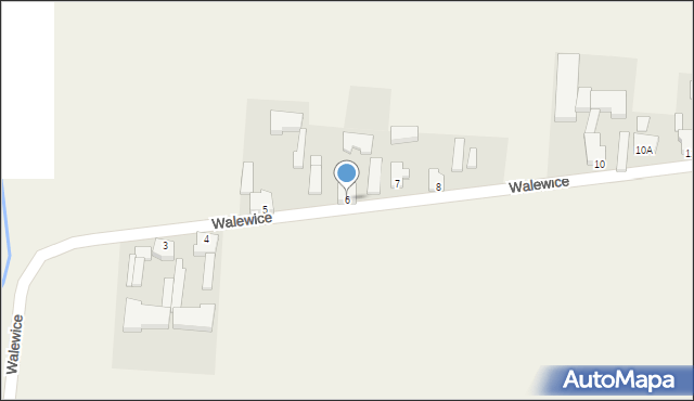 Walewice, Walewice, 6, mapa Walewice