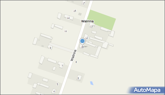 Walinna, Walinna, 10, mapa Walinna