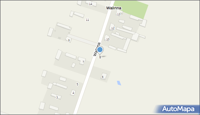 Walinna, Walinna, 8, mapa Walinna