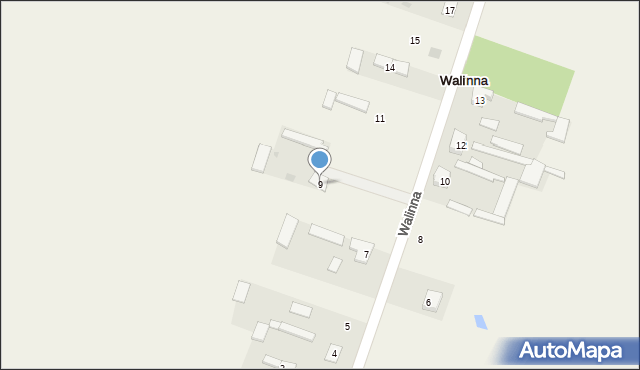 Walinna, Walinna, 9, mapa Walinna