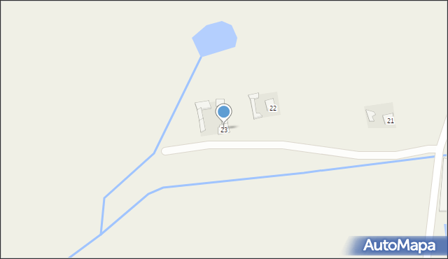 Waliszew, Waliszew, 23, mapa Waliszew