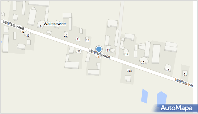 Waliszewice, Waliszewice, 31, mapa Waliszewice