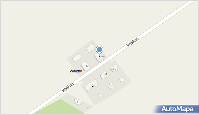 Wałkno, Wałkno, 5, mapa Wałkno