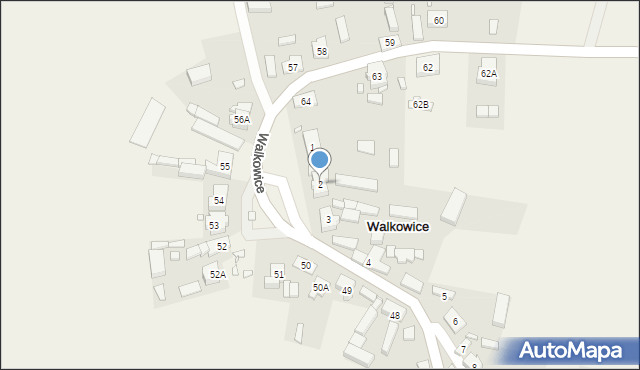 Walkowice, Walkowice, 2, mapa Walkowice