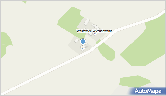 Walkowice, Walkowice, 71, mapa Walkowice