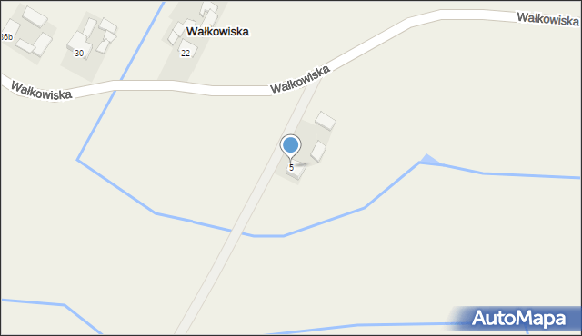 Wałkowiska, Wałkowiska, 5, mapa Wałkowiska