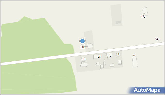 Wałowice, Wałowice, 13b, mapa Wałowice