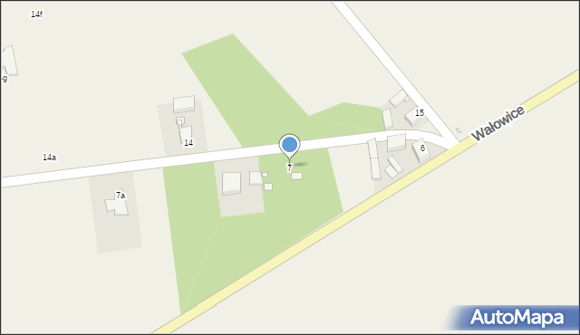 Wałowice, Wałowice, 7, mapa Wałowice