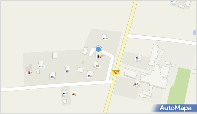 Wałowice, Wałowice, 48b, mapa Wałowice