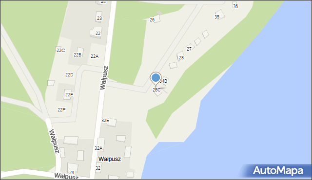Wałpusz, Wałpusz, 28C, mapa Wałpusz