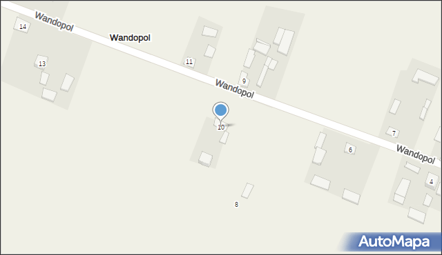 Wandopol, Wandopol, 10, mapa Wandopol