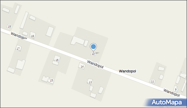 Wandopol, Wandopol, 12, mapa Wandopol