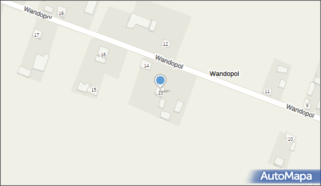 Wandopol, Wandopol, 13, mapa Wandopol