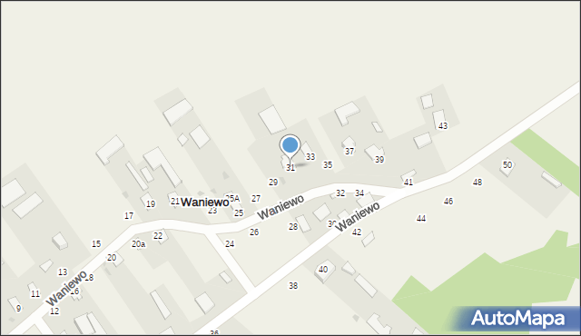 Waniewo, Waniewo, 31, mapa Waniewo