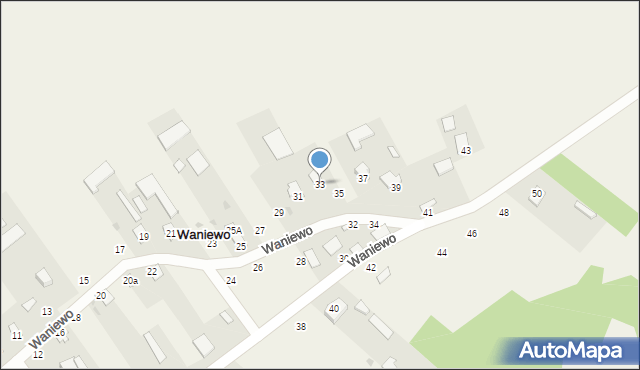 Waniewo, Waniewo, 33, mapa Waniewo