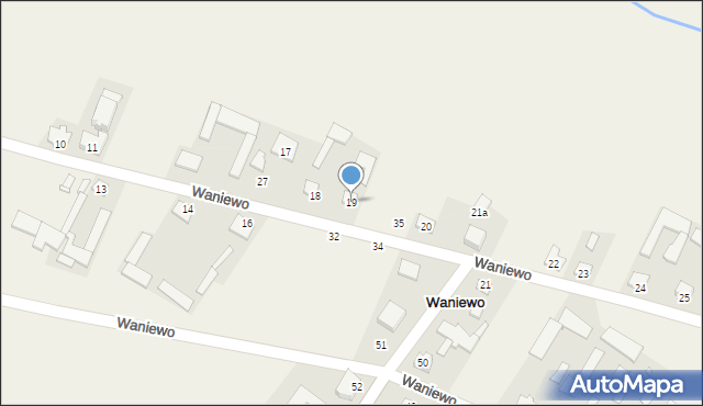 Waniewo, Waniewo, 19, mapa Waniewo