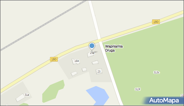 Wapniarnia Trzecia, Wapniarnia Trzecia, 23a, mapa Wapniarnia Trzecia