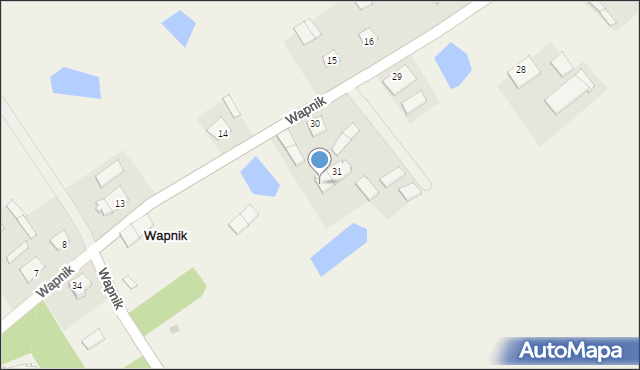 Wapnik, Wapnik, 31a, mapa Wapnik