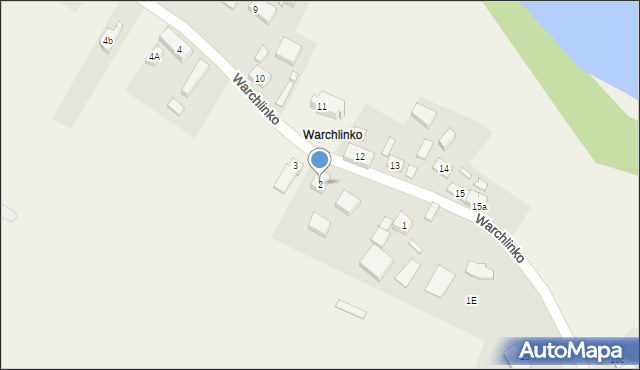 Warchlinko, Warchlinko, 2, mapa Warchlinko