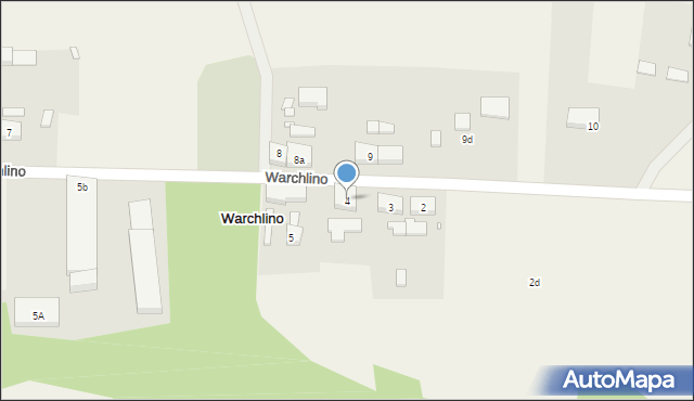 Warchlino, Warchlino, 4, mapa Warchlino