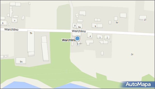 Warchlino, Warchlino, 5, mapa Warchlino