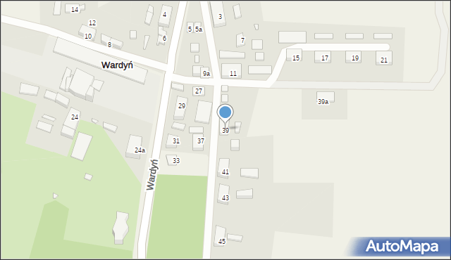 Wardyń, Wardyń, 39, mapa Wardyń