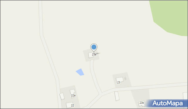 Warkały, Warkały, 23a, mapa Warkały