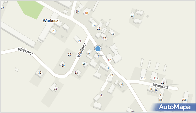 Warkocz, Warkocz, 2, mapa Warkocz
