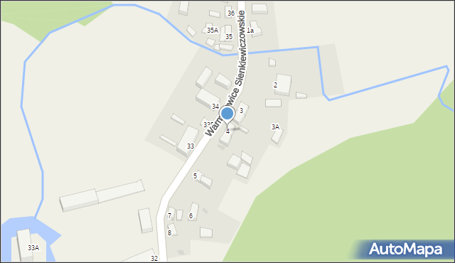 Warmątowice Sienkiewiczowskie, Warmątowice Sienkiewiczowskie, 4, mapa Warmątowice Sienkiewiczowskie