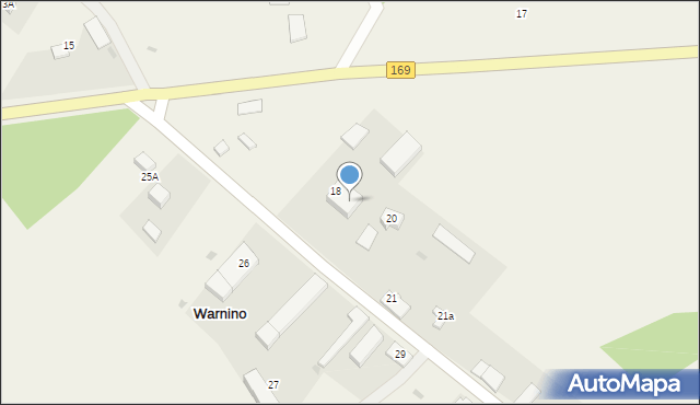 Warnino, Warnino, 19, mapa Warnino