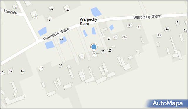 Warpechy Stare, Warpechy Stare, 29, mapa Warpechy Stare