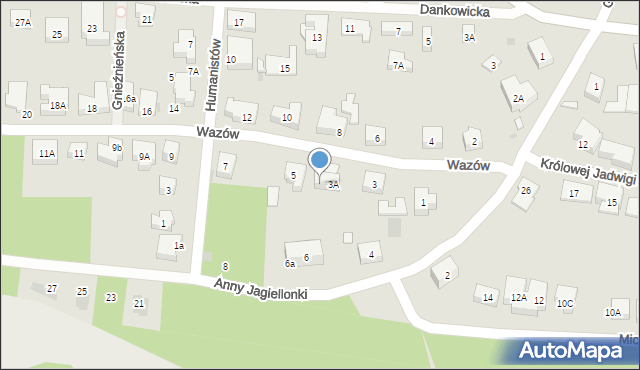 Warszawa, Wazów, 3B, mapa Warszawy