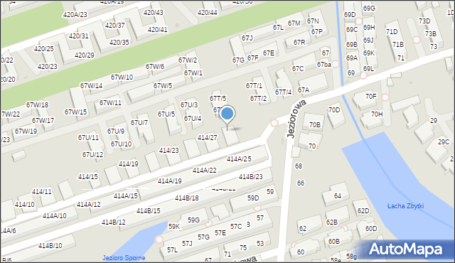 Warszawa, Wał Miedzeszyński, 414/29, mapa Warszawy