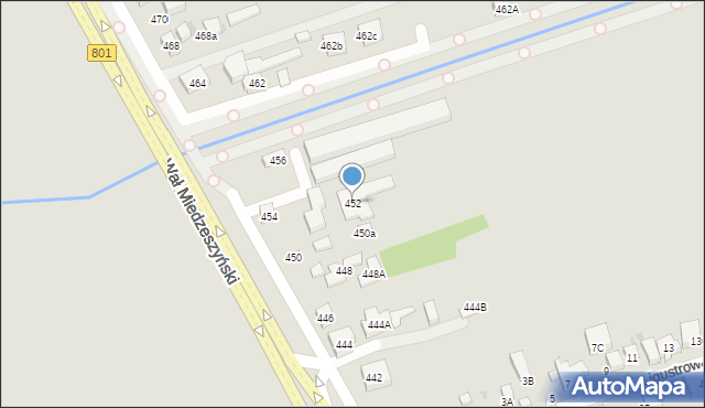 Warszawa, Wał Miedzeszyński, 452, mapa Warszawy