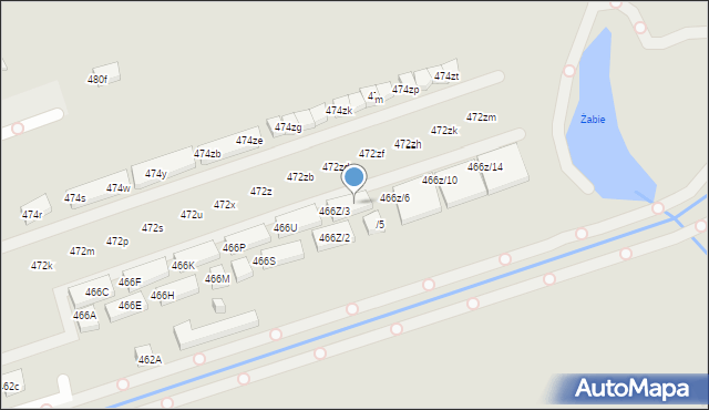 Warszawa, Wał Miedzeszyński, 466Z/4, mapa Warszawy