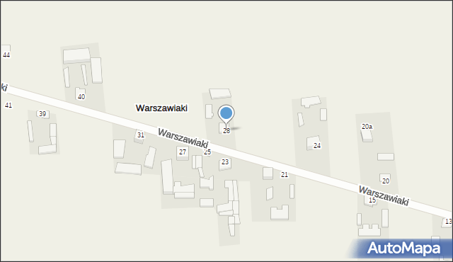 Warszawiaki, Warszawiaki, 28, mapa Warszawiaki