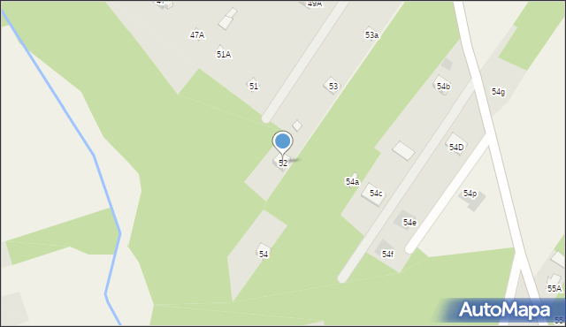 Warszewice, Warszewice, 52, mapa Warszewice