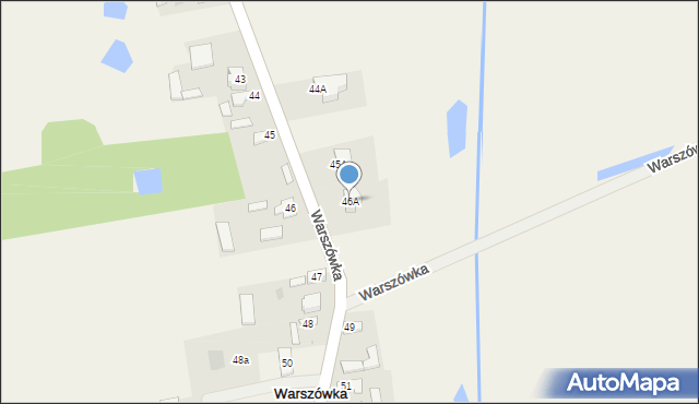 Warszówka, Warszówka, 46A, mapa Warszówka